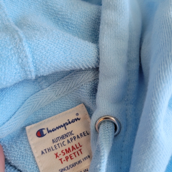 Blue champion hoodie size xs - Picture 3 of 3
